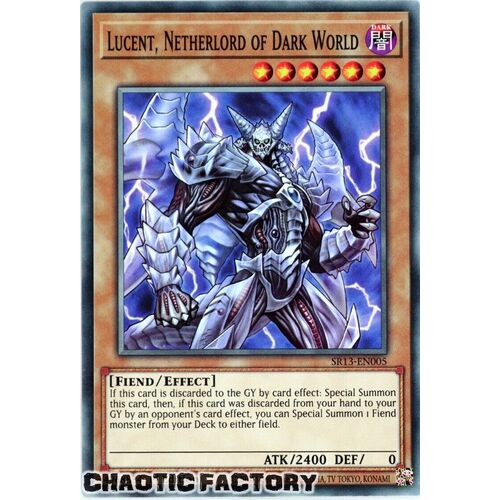 SR13-EN005 Lucent, Netherlord of Dark World Common 1st Edition NM