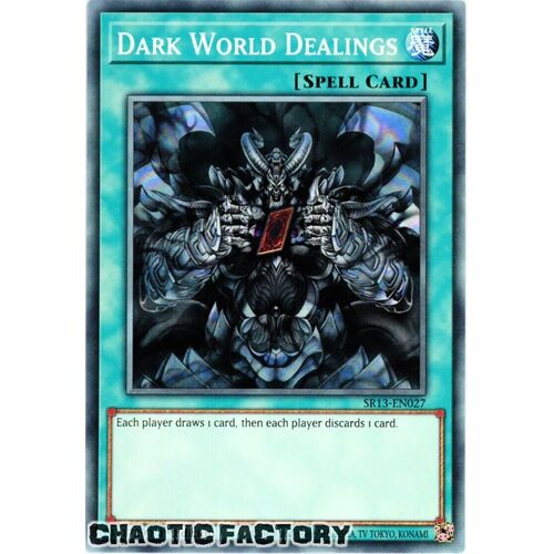 SR13-EN027 Dark World Dealings Common 1st Edition NM