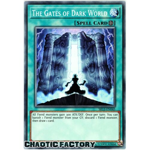 SR13-EN045 The Gates of Dark World Common 1st Edition NM