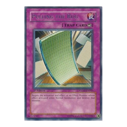 STON-EN060 Pulling the Rug STON-EN060 1st Edition Rare NM