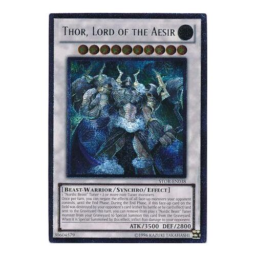 Ultimate Rare - Thor, Lord of the Aesir - STOR-EN038 Unlimited NM