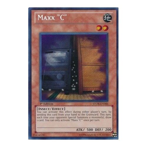 US PRINT Maxx "C" - STOR-EN086 - Secret Rare 1st Edition NM