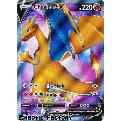 Pokemon Champions Path Elite Trainer Box Promo Card Charizard V SWSH050 Sealed