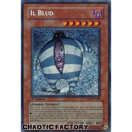 FOIL BLEED TAEV-EN088 Il Blud Secret Rare 1st Edition NM