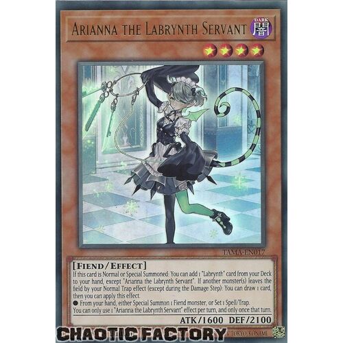 TAMA-EN017 Arianna the Labrynth Servant Ultra Rare 1st Edition NM