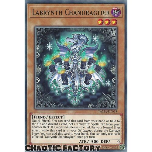 TAMA-EN018 Labrynth Chandraglier Rare 1st Edition NM