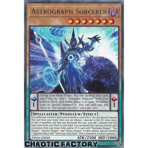 TAMA-EN040 Astrograph Sorcerer Rare 1st Edition NM