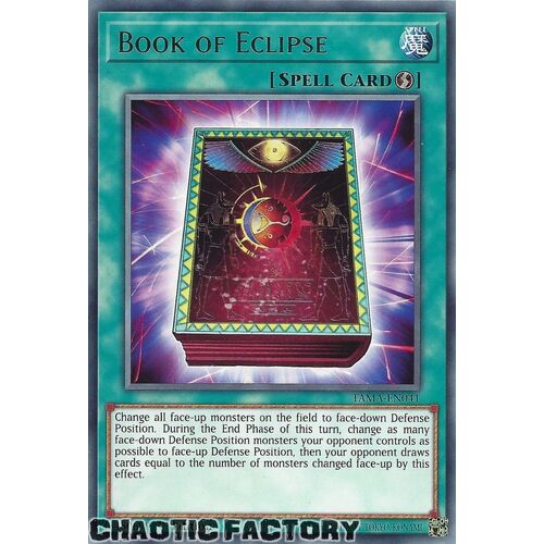 TAMA-EN041 Book of Eclipse Rare 1st Edition NM