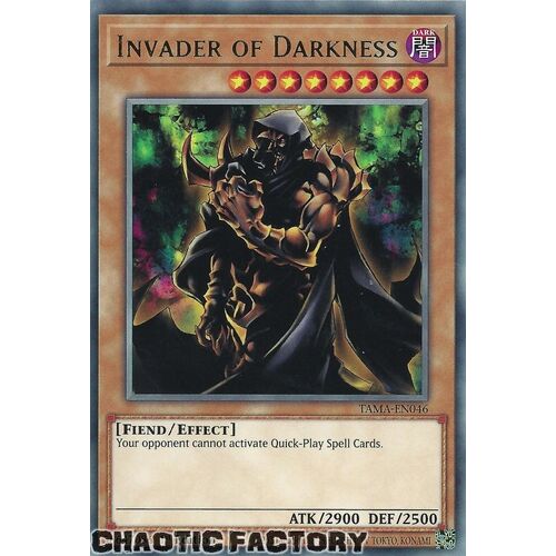 TAMA-EN046 Invader of Darkness Rare 1st Edition NM