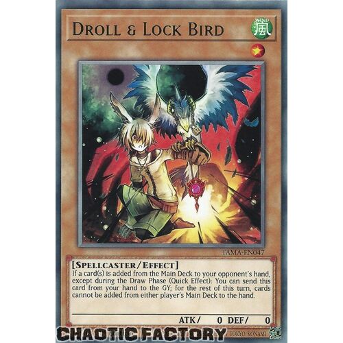 TAMA-EN047 Droll & Lock Bird Rare 1st Edition NM