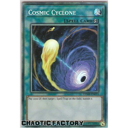 Collectors Rare TAMA-EN053 Cosmic Cyclone 1st Edition NM