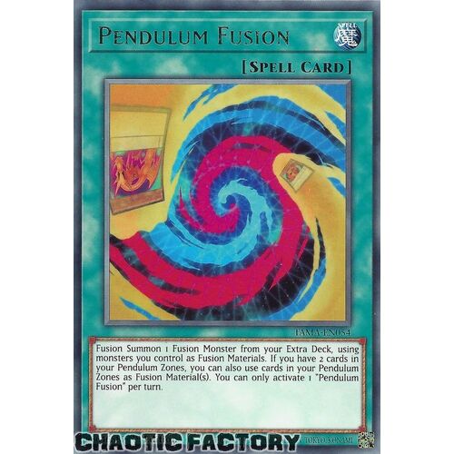 TAMA-EN054 Pendulum Fusion Rare 1st Edition NM