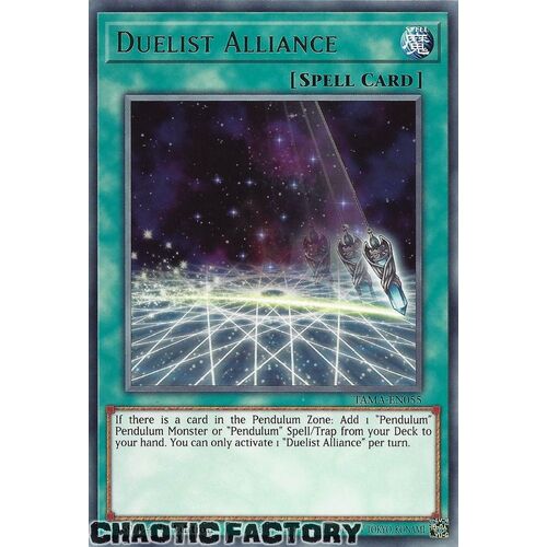 TAMA-EN055 Duelist Alliance Rare 1st Edition NM