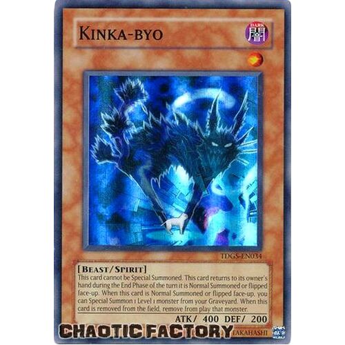 TDGS-EN034 Kinka-Byo Super Rare Unlimited Edition NM
