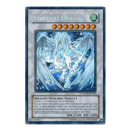 GHOST RARE TDGS-EN040 Stardust Dragon Unlimited LP