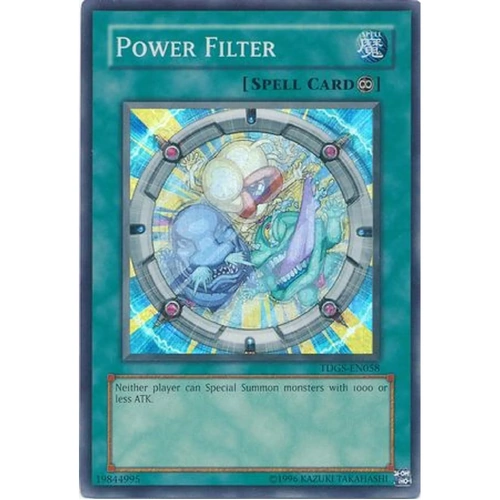 TDGS-EN058 Power Filter Super Rare Unlimited Edition NM