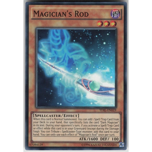 Magician's Rod - TDIL-EN019 Super Rare UNLIMITED Edition NM