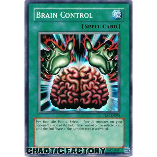 TLM-EN038 Brain Control Super Rare 1st Edition NM