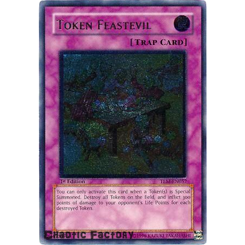 Yugioh Ultimate Rare - Token Feastevil - TLM-EN057 1st Edition NM