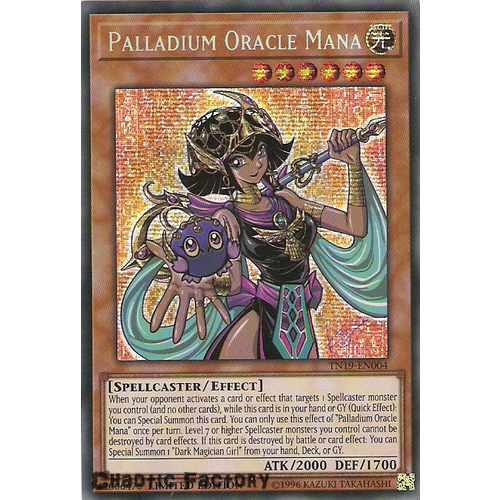 TN19-EN004 Palladium Oracle Mana Prismatic Secret Rare Limited Edition NM