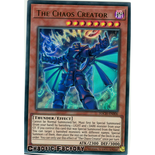 TOCH-EN006 The Chaos Creator Ultra Rare 1st Edition NM