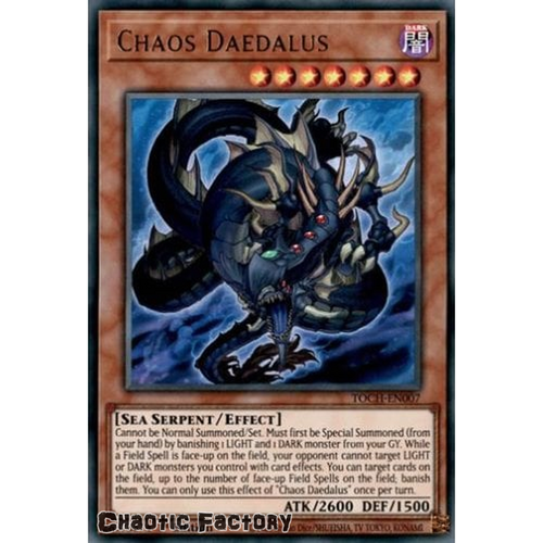 TOCH-EN007 Chaos Daedalus Ultra Rare Unlimited Edition NM