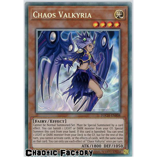Chaos Valkyria TOCH-EN008 Collectors Rare UNL Edition NM/VLP