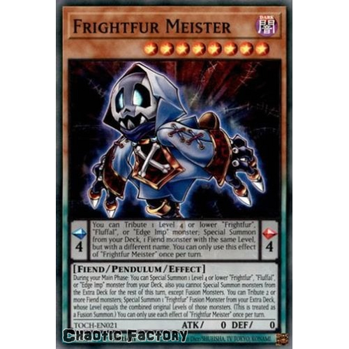 TOCH-EN021 Frightfur Meister Super Rare 1st Edition NM