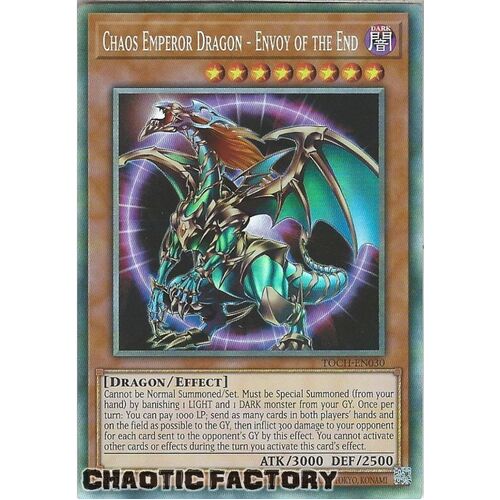Chaos Emperor Dragon - Envoy of The End TOCH-EN030 Collectors Rare Unlimited Edition NM
