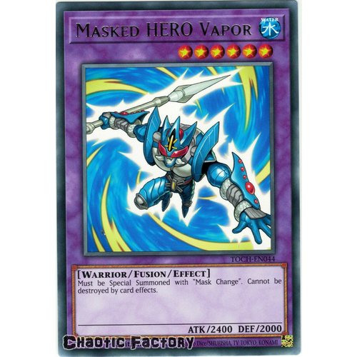TOCH-EN044 Masked HERO Vapor Rare 1st Edition NM