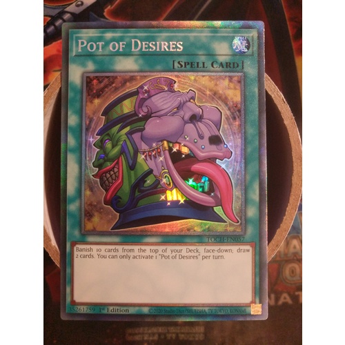 Pot of Desires TOCH-EN057 Collectors Rare 1st Edition NM/VLP
