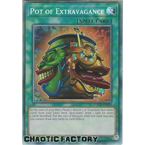 Collectors Rare TOCH-EN059 Pot of Extravegance TOCH-EN059 Unlimited Edition NM/VLP