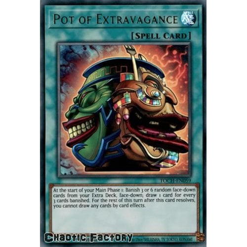 TOCH-EN059 Pot of Extravagance Ultra Rare Unlmited Edition NM