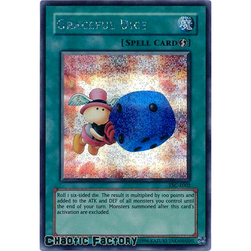 Graceful Dice - TSC-E002 - Secret Rare NM