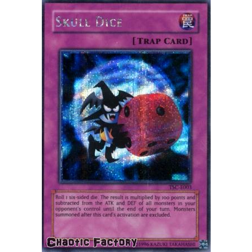 Skull Dice - TSC-E003 - Secret Rare NM