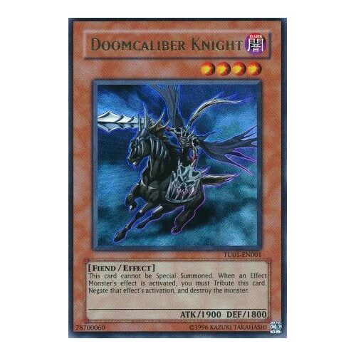 Doomcaliber Knight - TU01-EN001 - Ultra Rare NM