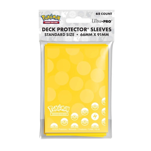Ultra Pro Pokemon TCG - Energy 65ct Deck Protector Sleeves Lightning Type