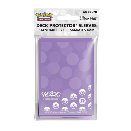 Ultra Pro Pokemon TCG - Energy 65ct Deck Protector Sleeves Psychic Type
