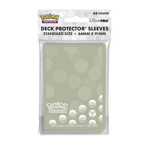 Ultra Pro Pokemon TCG - Energy 65ct Deck Protector Sleeves Metal Type