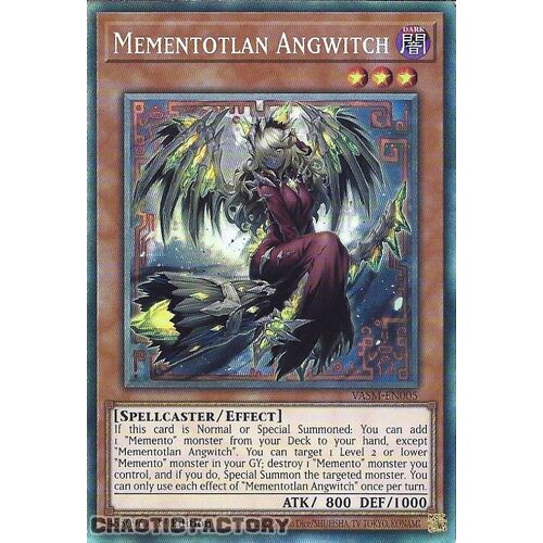 COLLECTORS RARE VASM-EN005 Mementotlan Angwitch 1st Edition NM