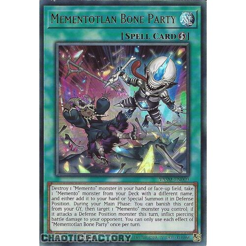 VASM-EN009 Mementotlan Bone Party Ultra Rare 1st Edition NM