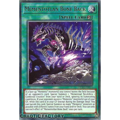 VASM-EN010 Mementotlan Bone Back Rare 1st Edition NM