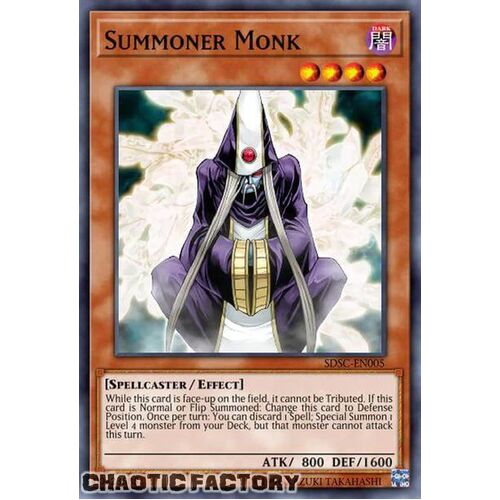 VASM-EN025 Summoner Monk Rare 1st Edition NM