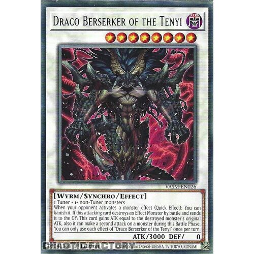 VASM-EN026 Draco Berserker of the Tenyi Rare 1st Edition NM