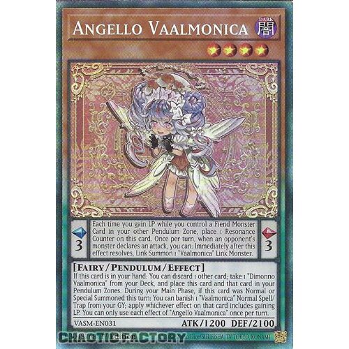 COLLECTORS RARE VASM-EN031 Angello Vaalmonica 1st Edition NM