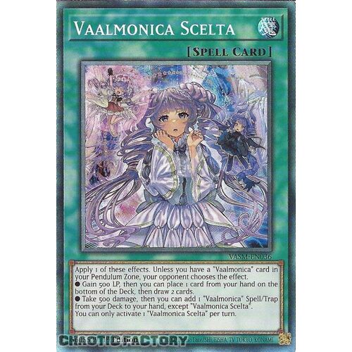 COLLECTORS RARE VASM-EN036 Vaalmonica Scelta 1st Edition NM