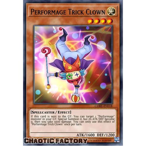 VASM-EN042 Performage Trick Clown Rare 1st Edition NM