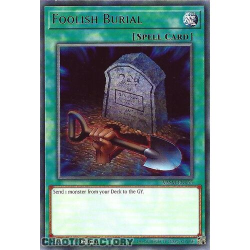 VASM-EN055 Foolish Burial Rare 1st Edition NM