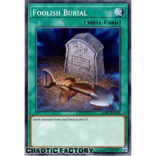 VASM-EN055 Foolish Burial Rare 1st Edition NM