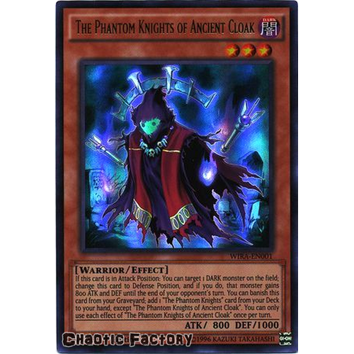 US PRINT The Phantom Knights of Ancient Cloak - WIRA-EN001 - Ultra Rare 1st Edition NM